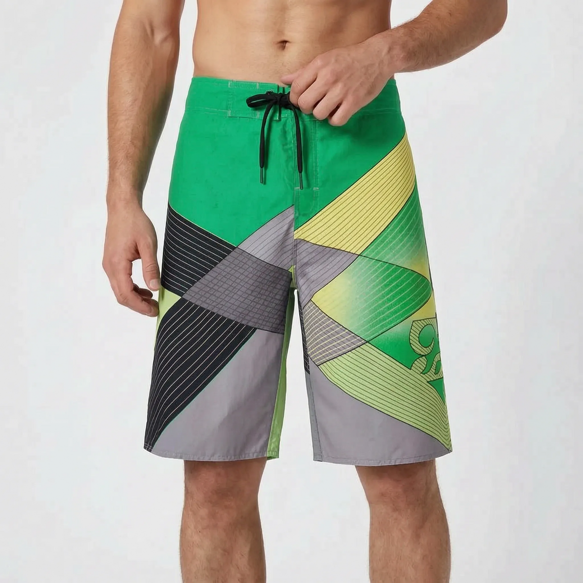 Men's Graphic Print Boardshorts - Oceaniq