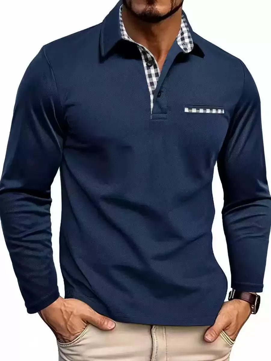 Men's Long-Sleeve Polo Shirt