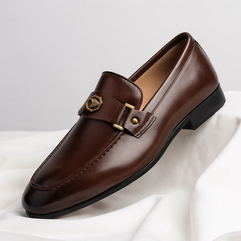 Men's Orthopedic Buckle Loafers