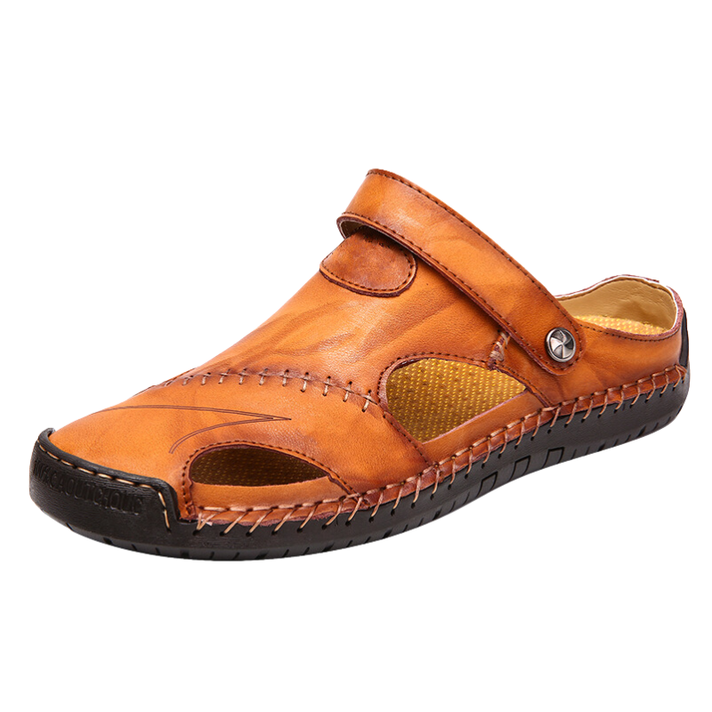 Men's Orthopedic Leather Sandals