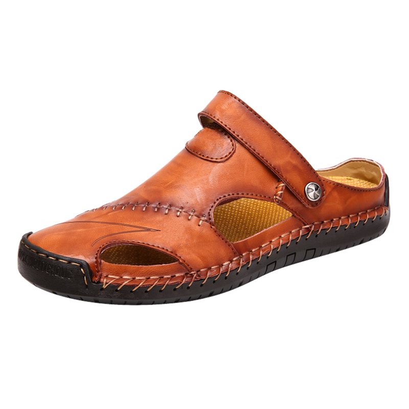 Men's Orthopedic Leather Sandals