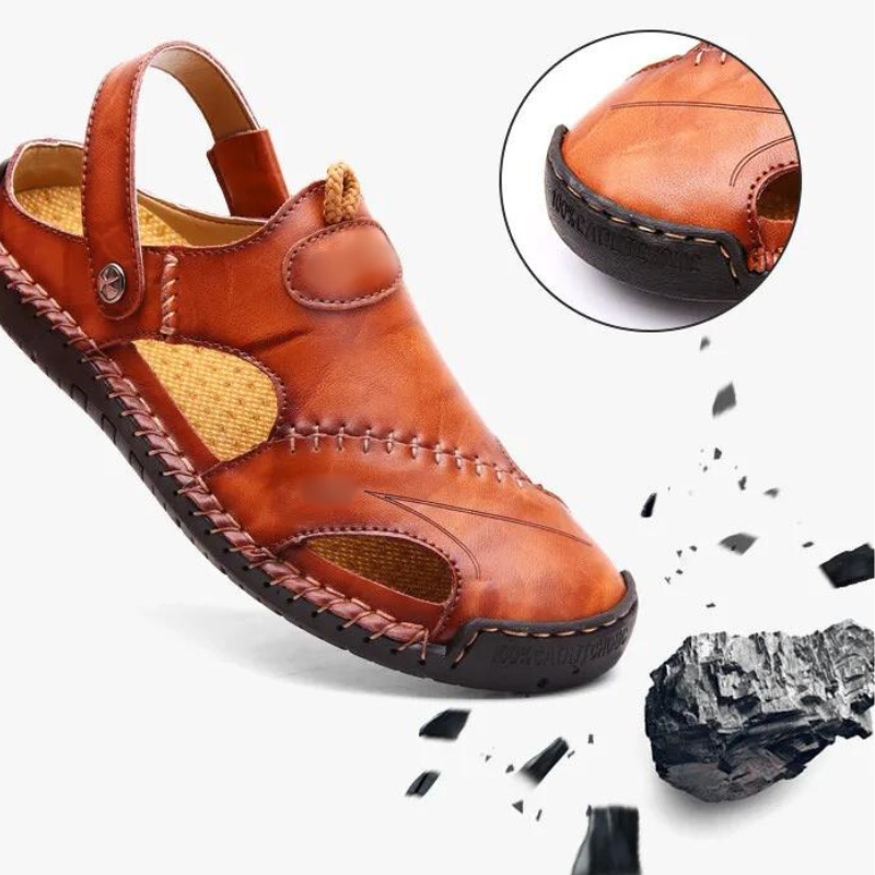 Men's Orthopedic Leather Sandals