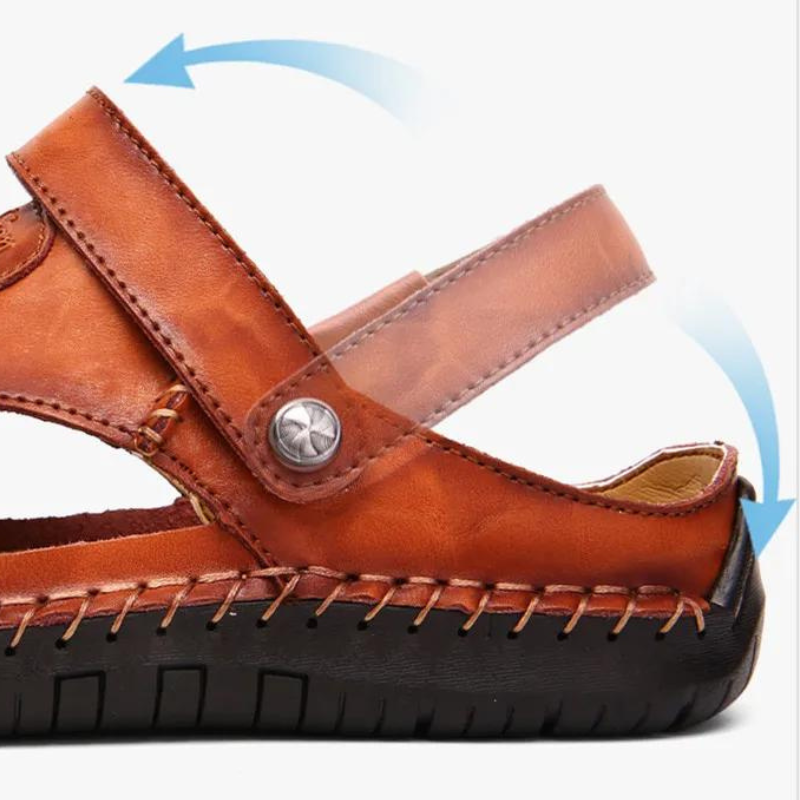 Men's Orthopedic Leather Sandals