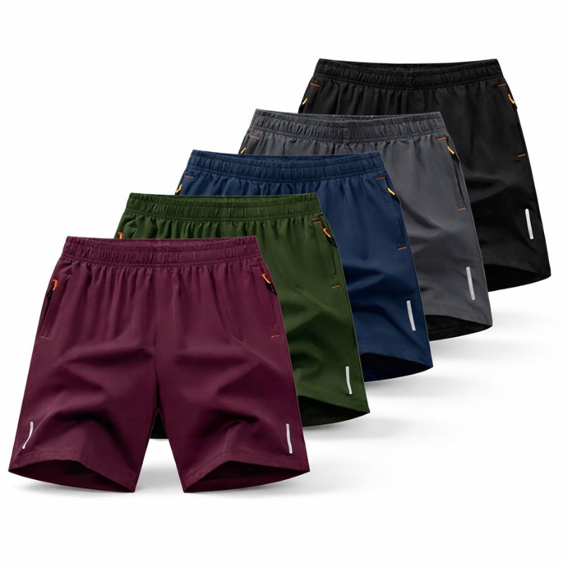 Men's Performance Shorts 5-Pack for Active Life