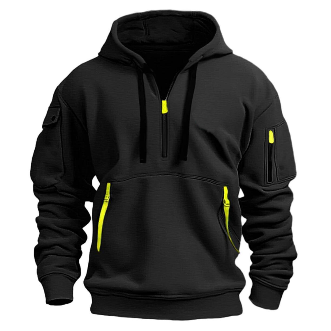 Men's Quarter-Zip Anorak Hoodie