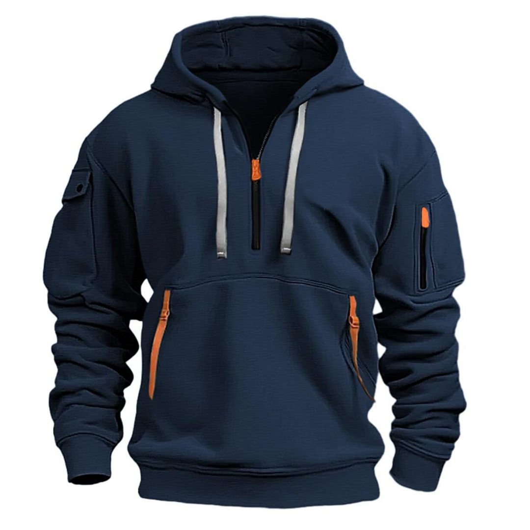 Men's Quarter-Zip Anorak Hoodie