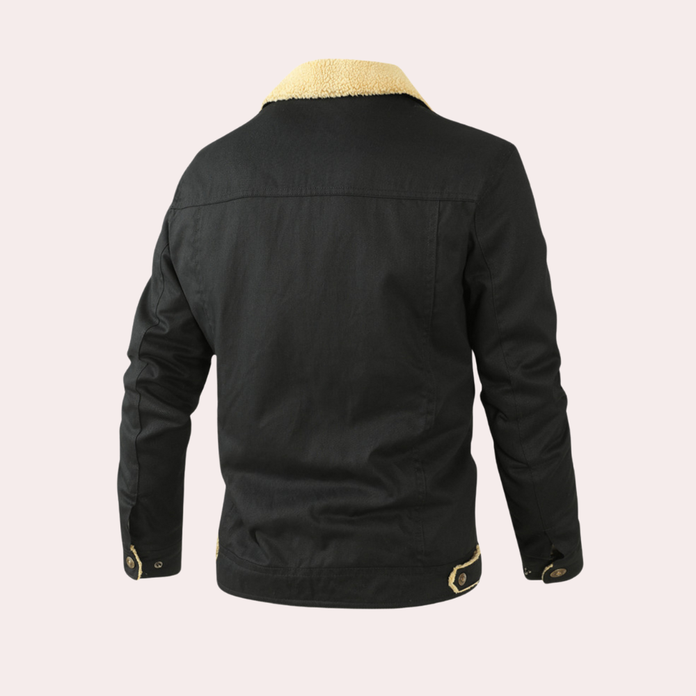 Men's Sherpa-Lined Trucker Jacket