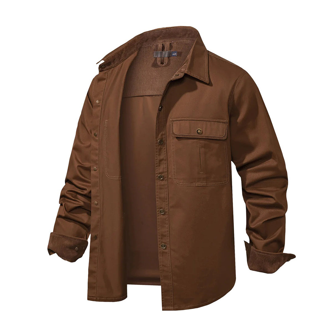 Men's Shirt with Contrasting Details