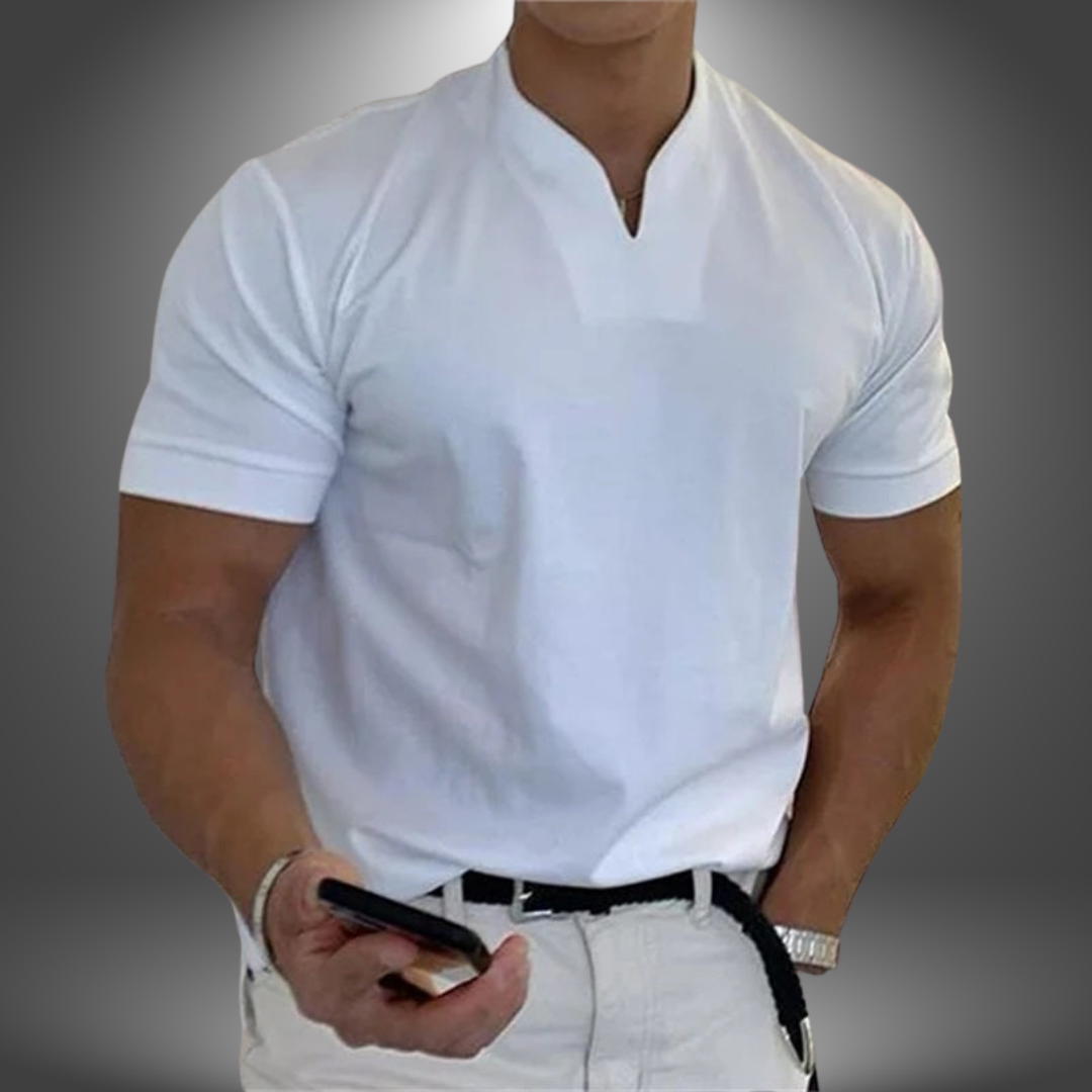Men's Short Sleeve V-Neck T-Shirt