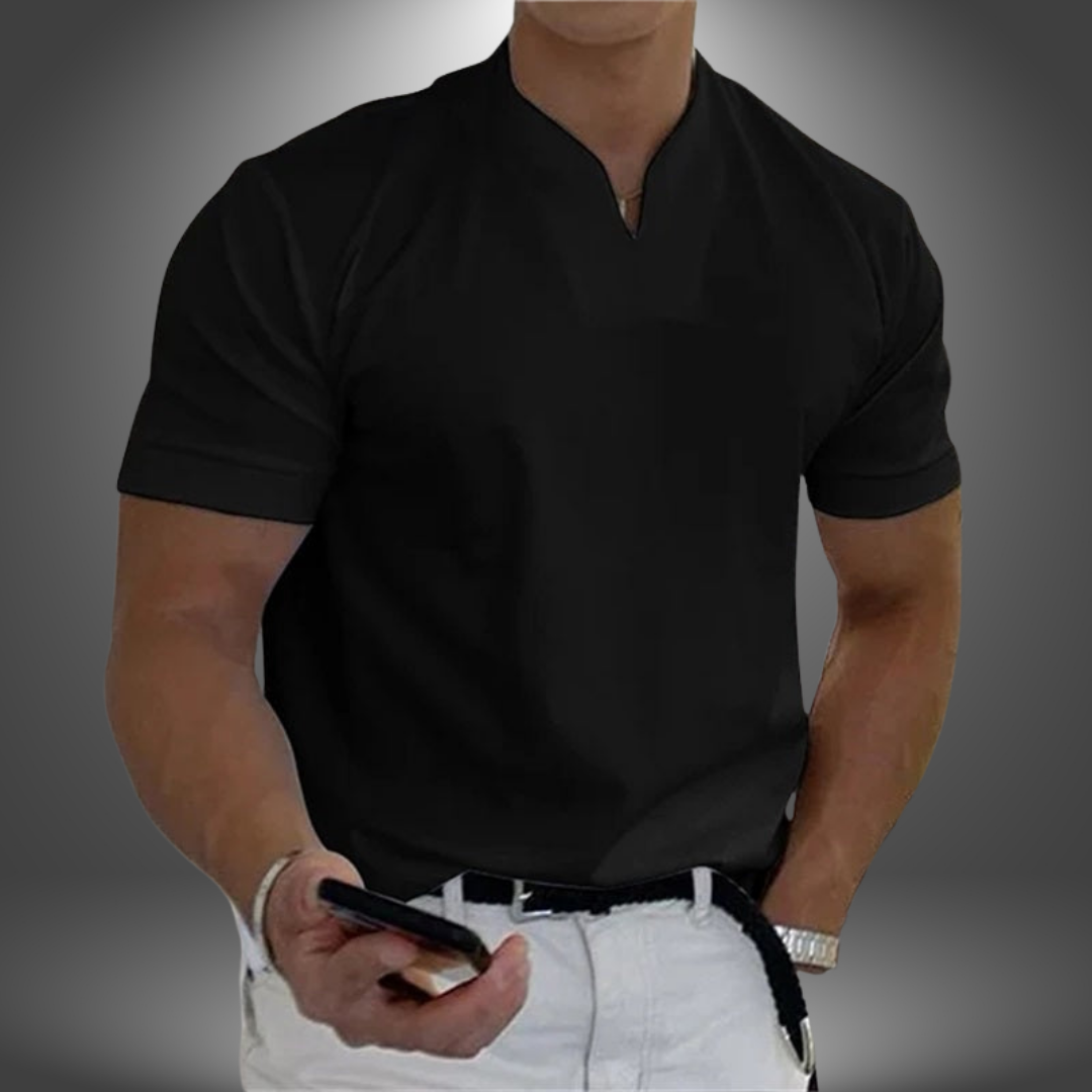 Men's Short Sleeve V-Neck T-Shirt