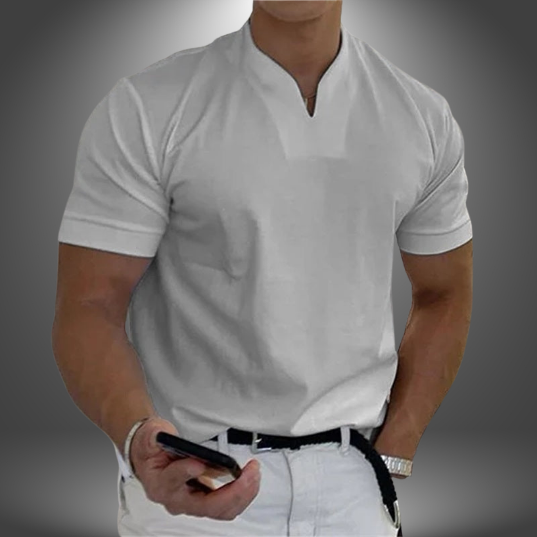 Men's Short Sleeve V-Neck T-Shirt