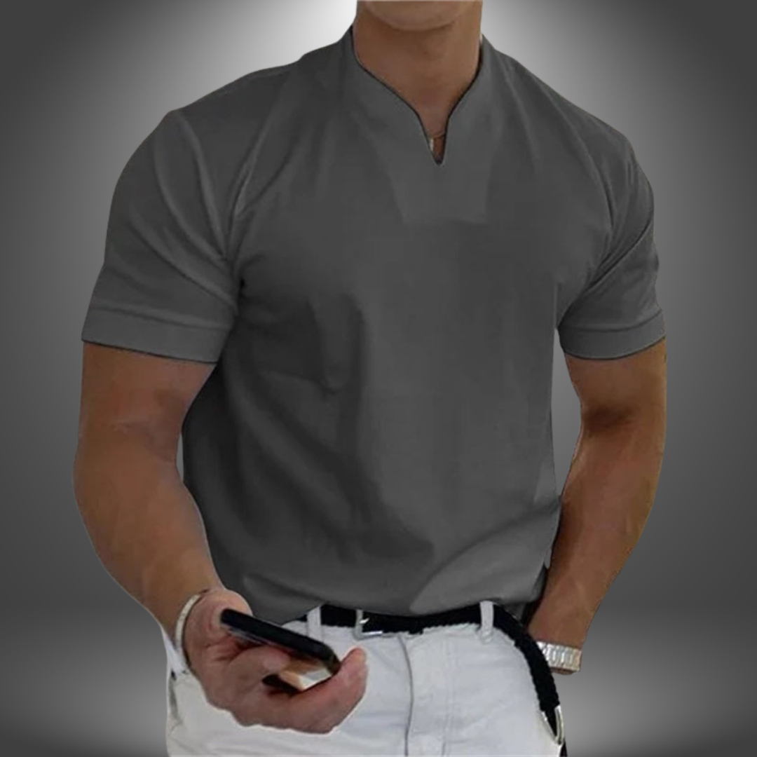 Men's Short Sleeve V-Neck T-Shirt