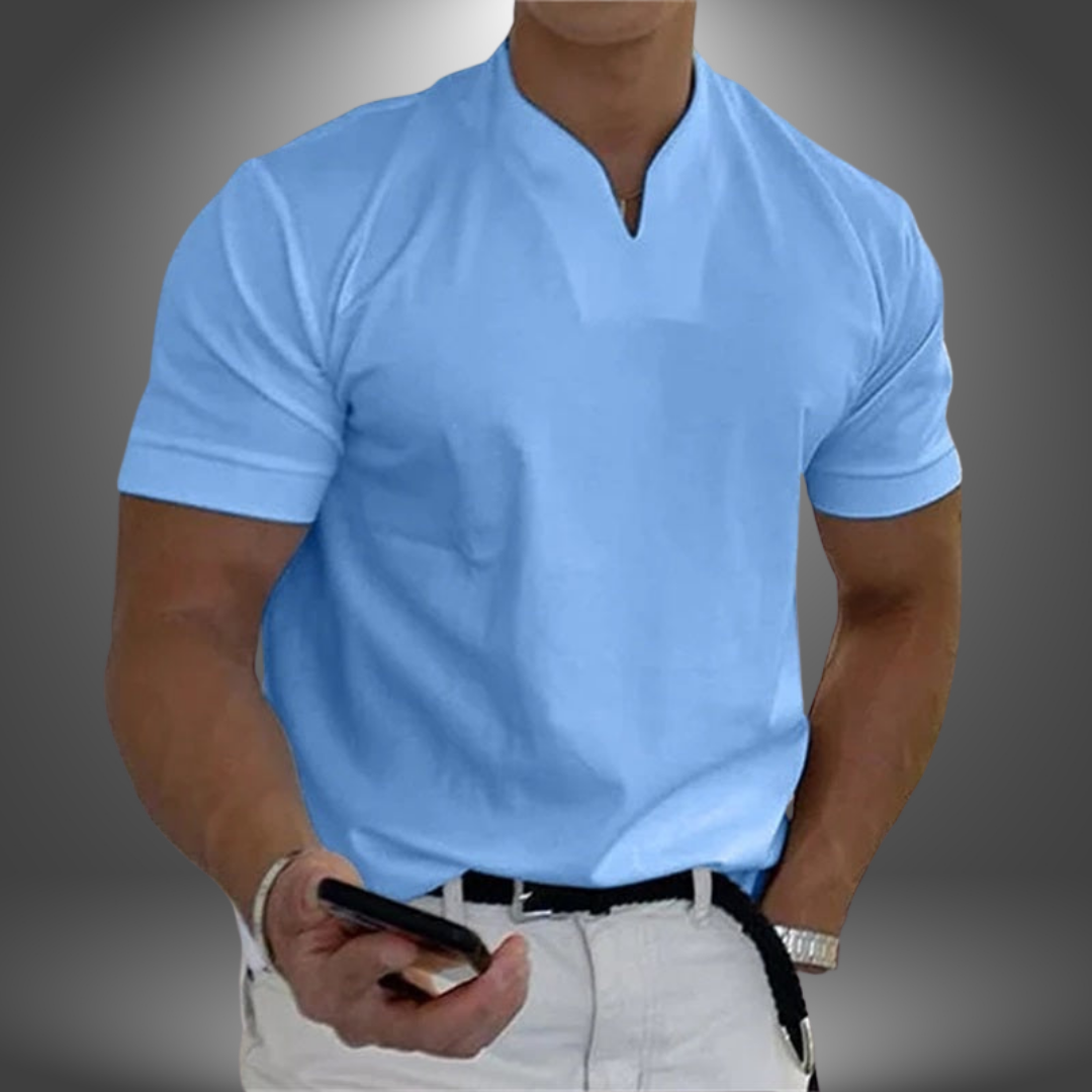 Men's Short Sleeve V-Neck T-Shirt