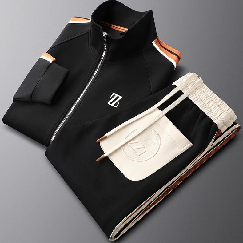 Men's Sporty Flexible Tracksuit Set