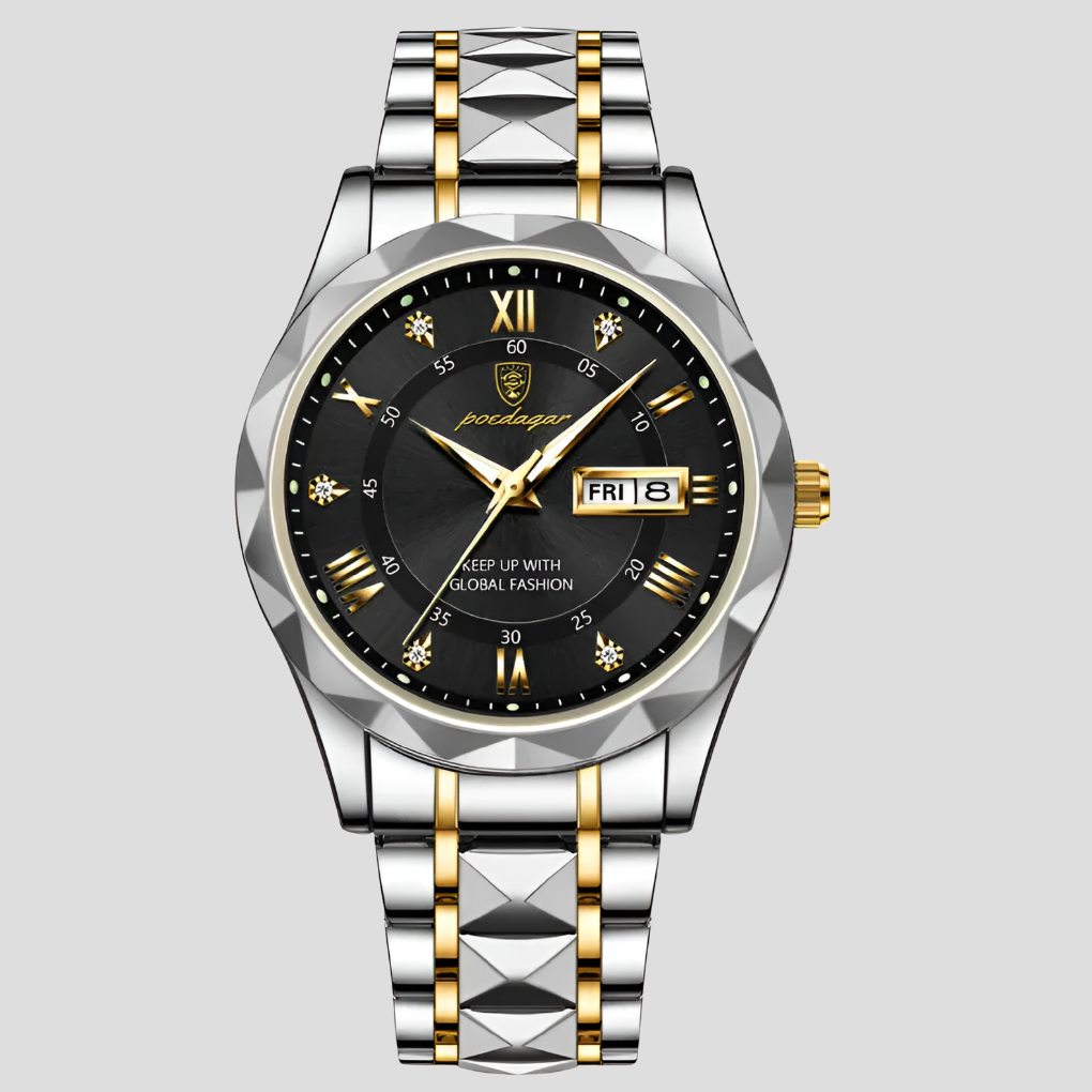 Men's Stainless Steel Everyday Business Watch