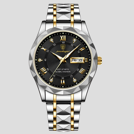 Men's Stainless Steel Everyday Business Watch