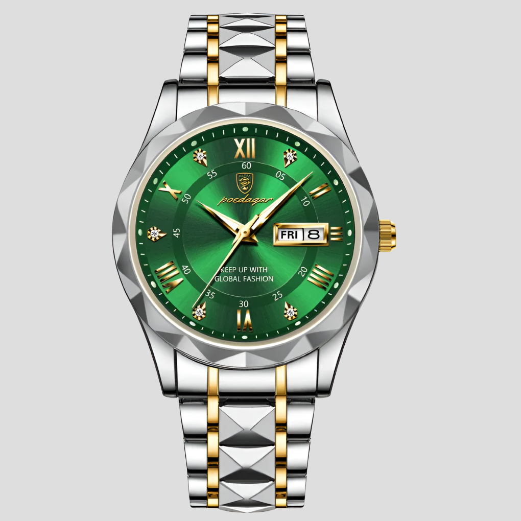 Men's Stainless Steel Everyday Business Watch