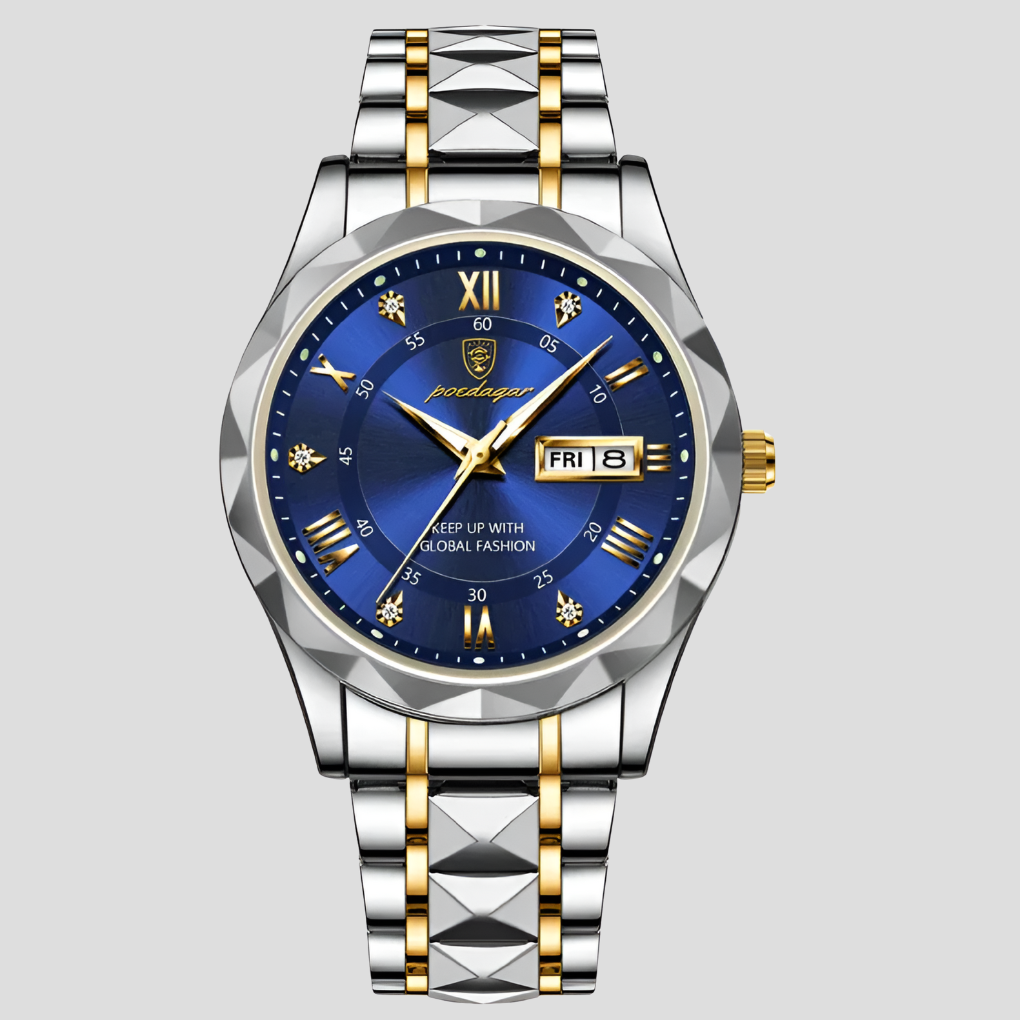 Men's Stainless Steel Everyday Business Watch