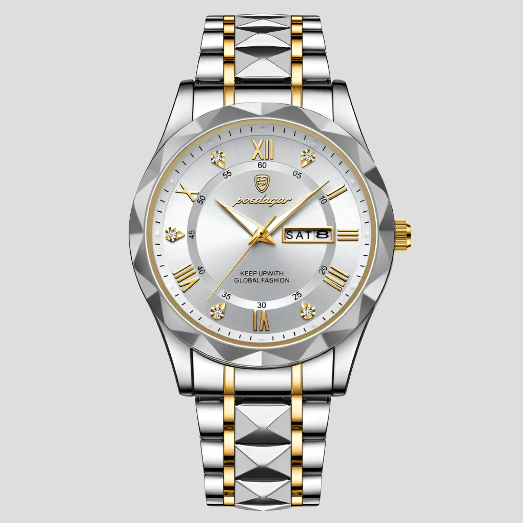 Men's Stainless Steel Everyday Business Watch