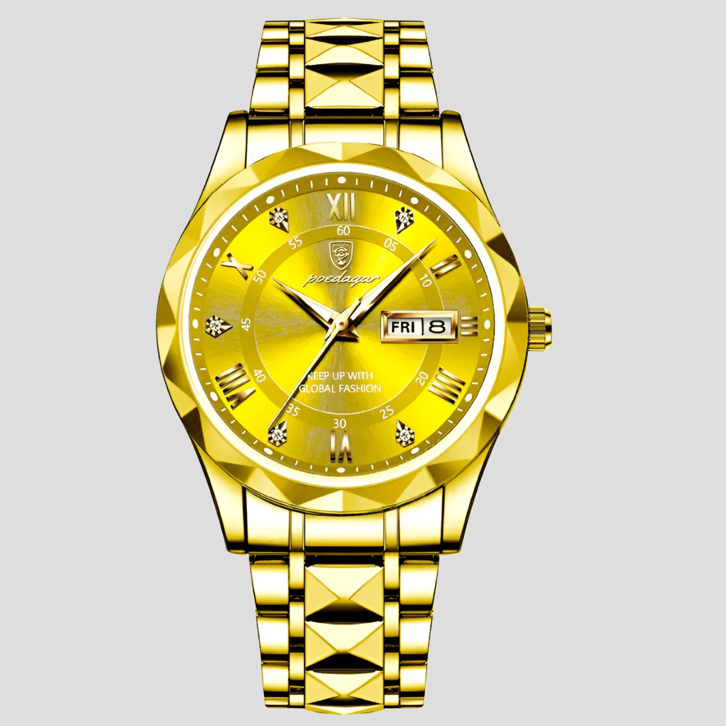 Men's Stainless Steel Everyday Business Watch