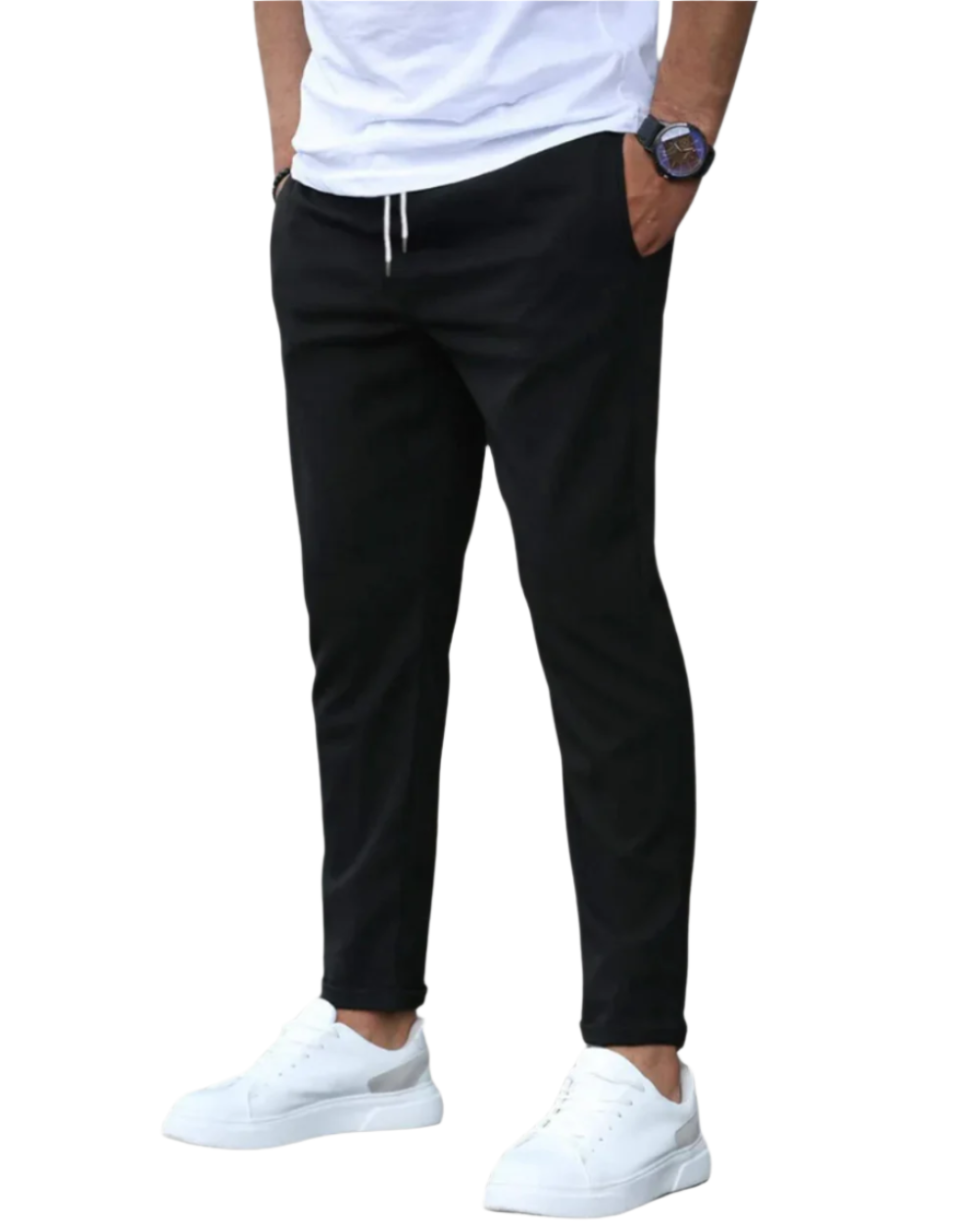 Men's Stretch Cotton Trousers