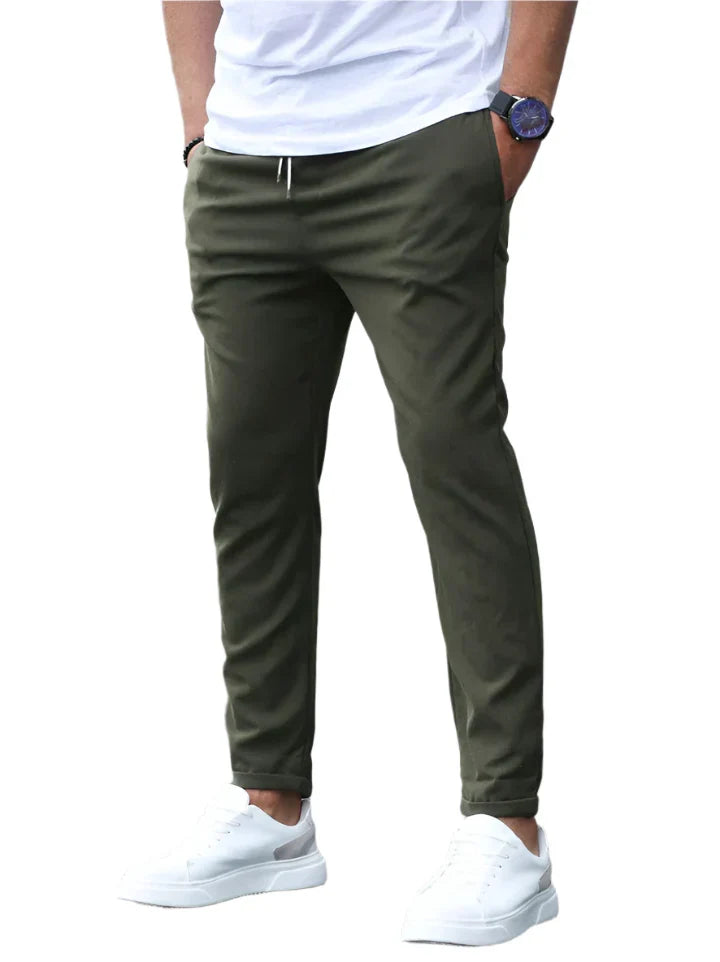 Men's Stretch Cotton Trousers