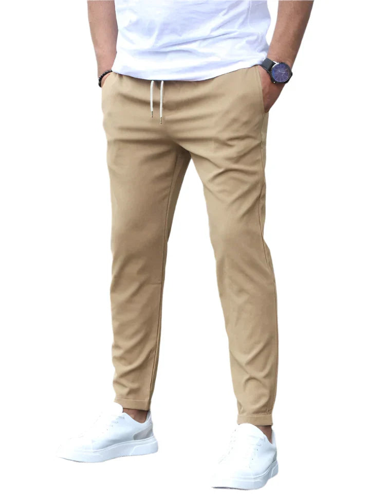 Men's Stretch Cotton Trousers