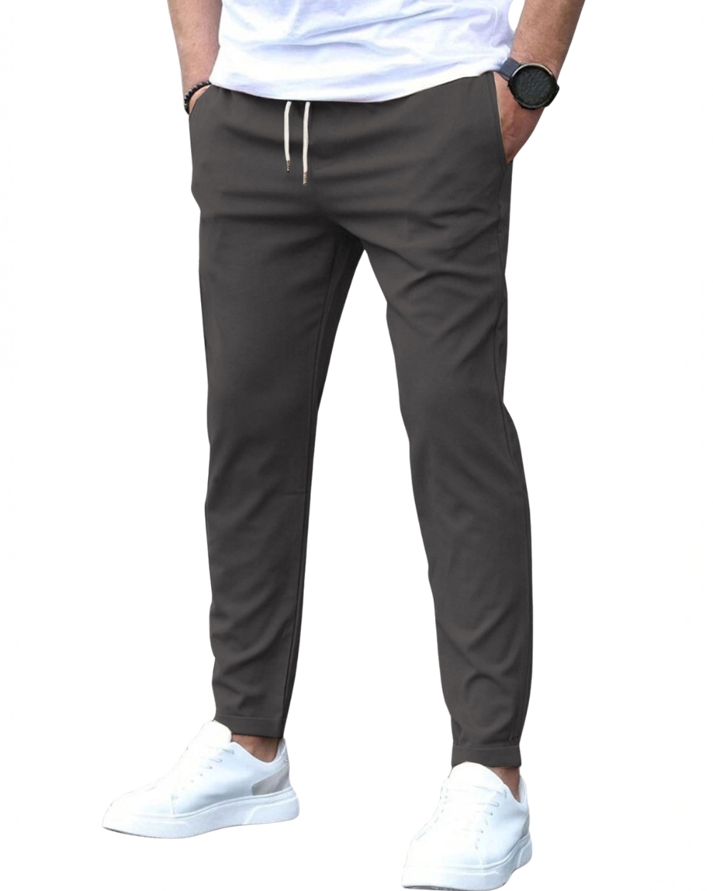 Men's Stretch Cotton Trousers