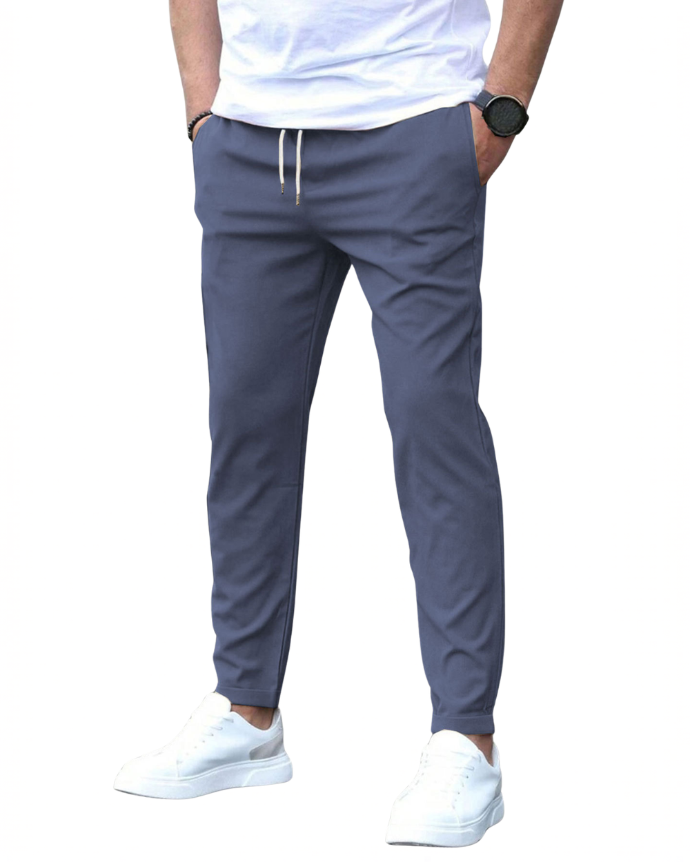 Men's Stretch Cotton Trousers