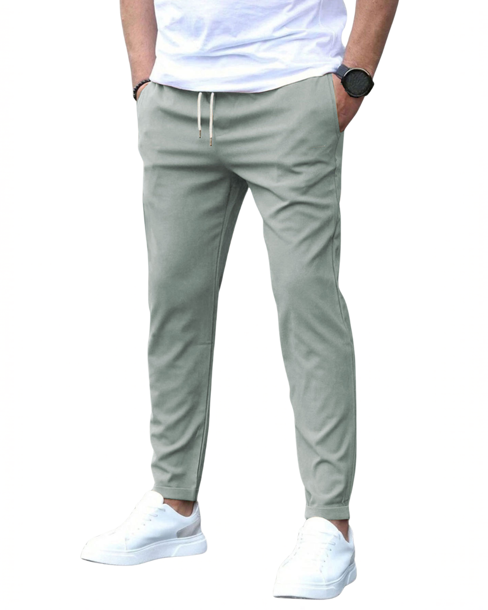 Men's Stretch Cotton Trousers