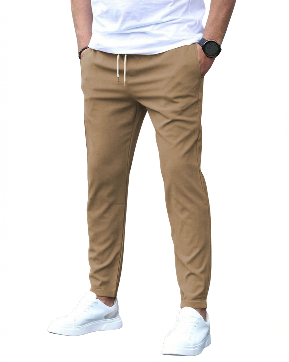 Men's Stretch Cotton Trousers
