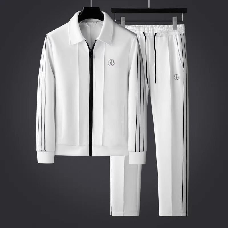 Men's Stripe Tracksuit Set