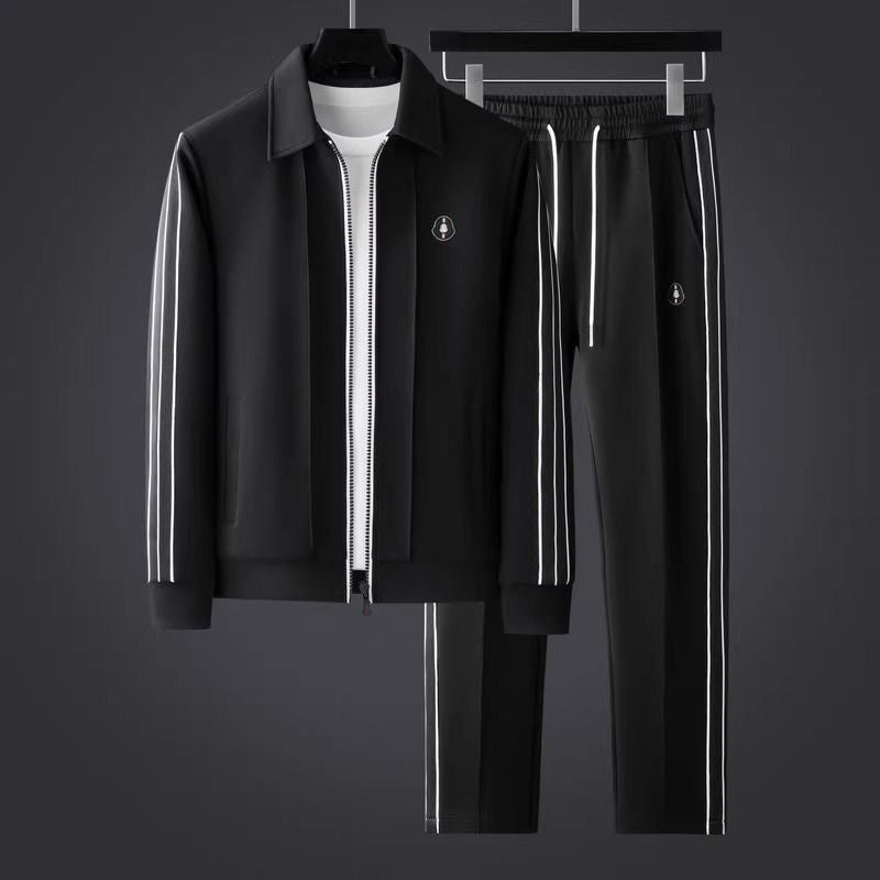 Men's Stripe Tracksuit Set