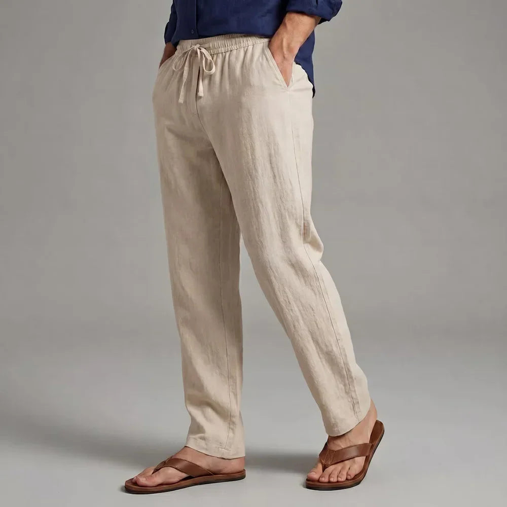 Men's Summer Linen Trousers