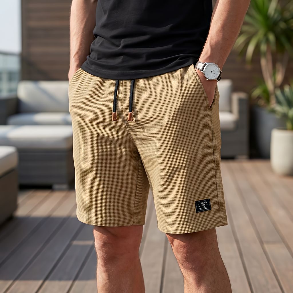 Men's Summer Shorts with Elastic Waistband