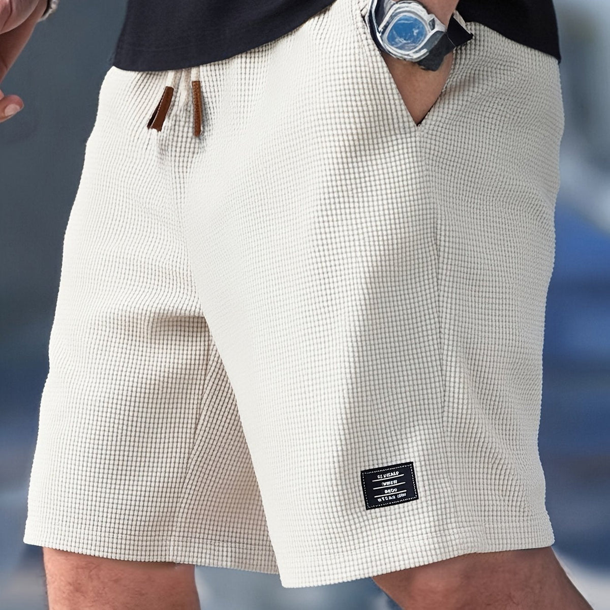 Men's Summer Shorts with Elastic Waistband