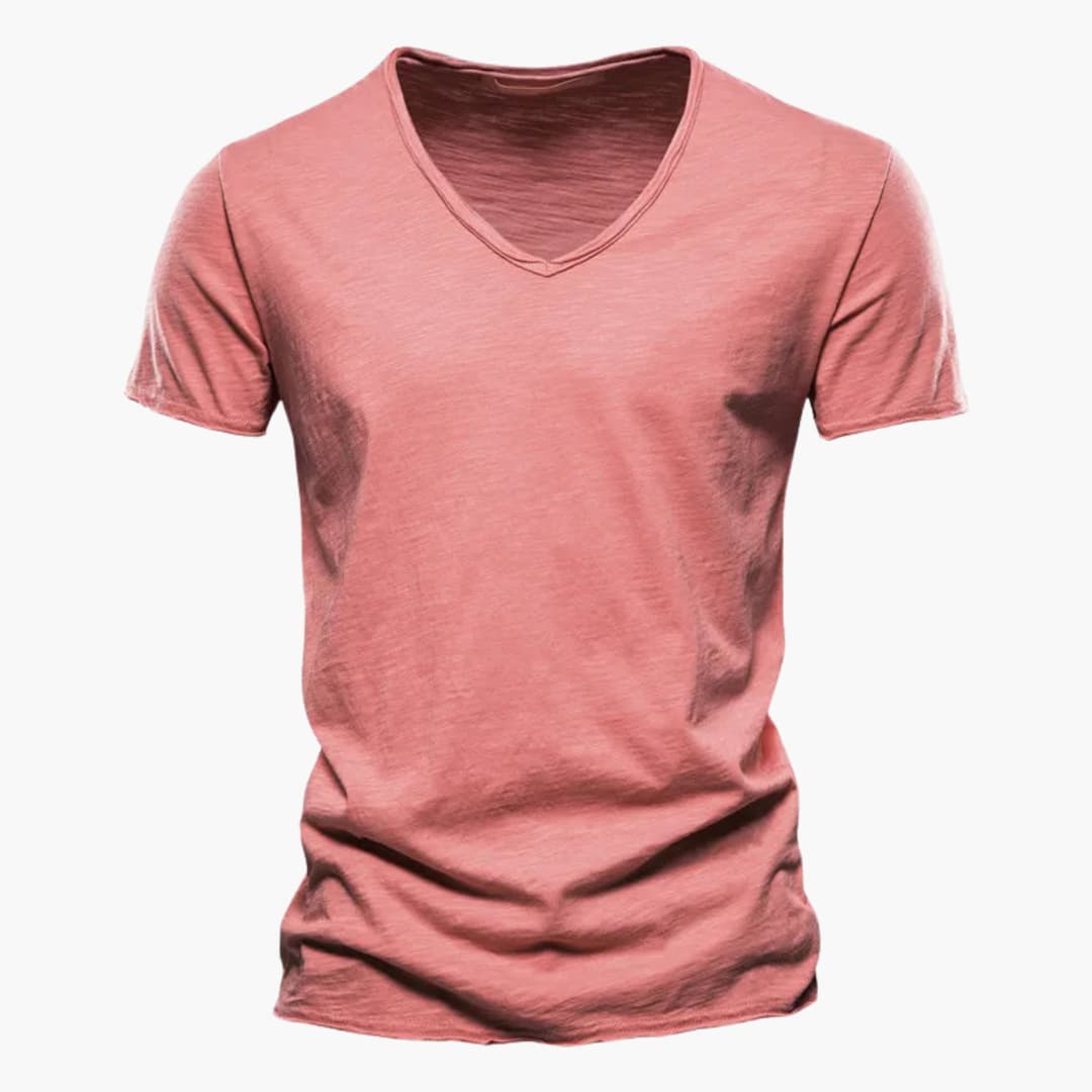 Men's V-Neck T-Shirt for Everyday Wear