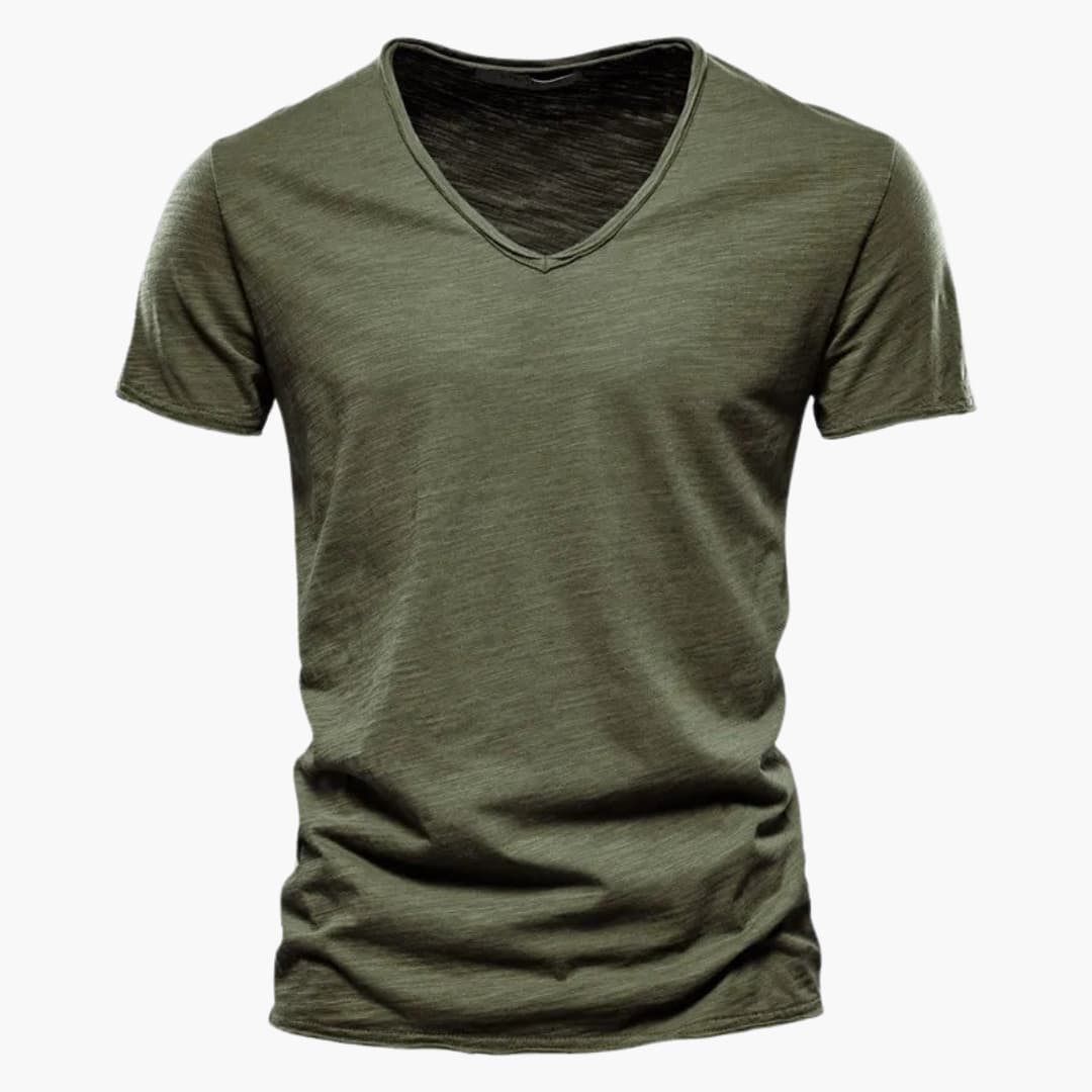 Men's V-Neck T-Shirt for Everyday Wear