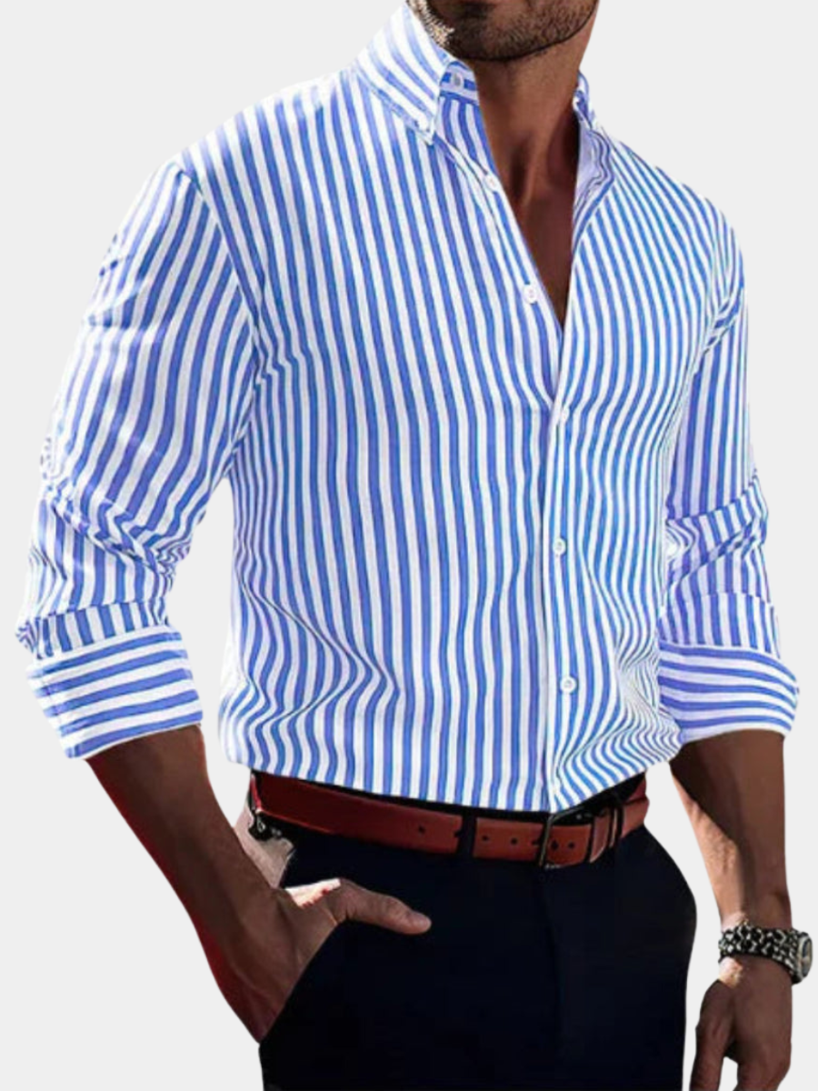 Men's Vertical Striped Shirt
