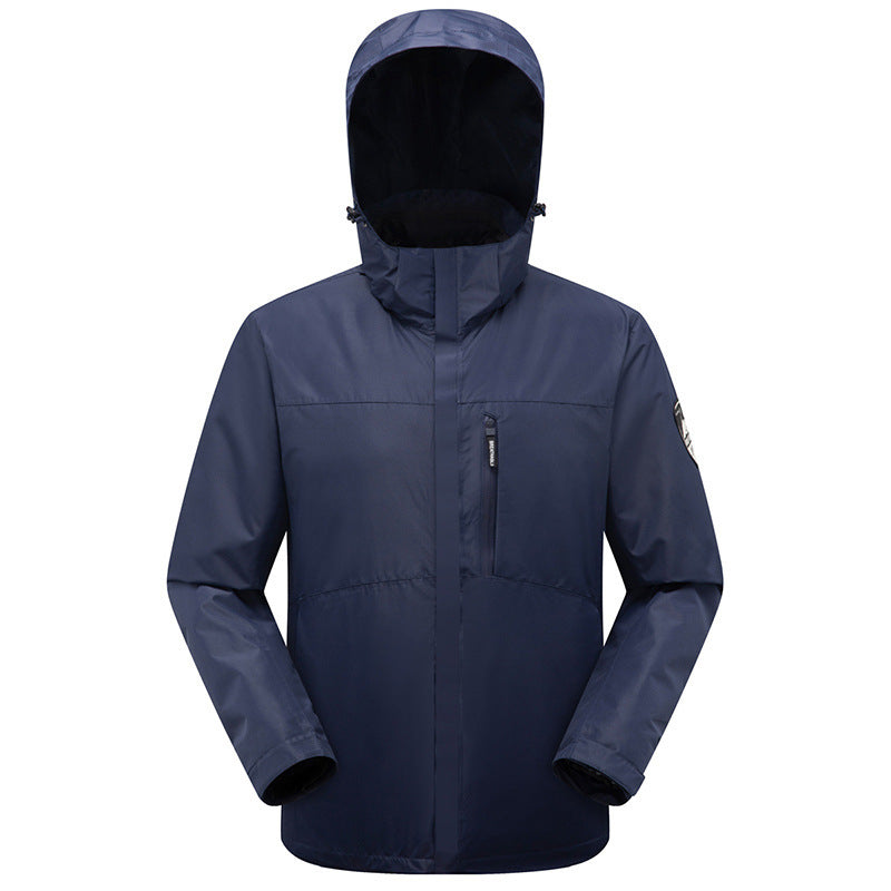 Men's Insulated Waterproof Winter Parka with Hood - Image 2