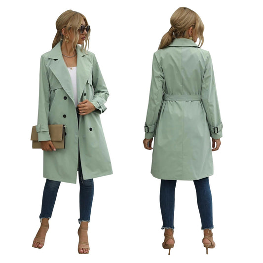 Image of Meredith | Women's Double-Breasted Coat