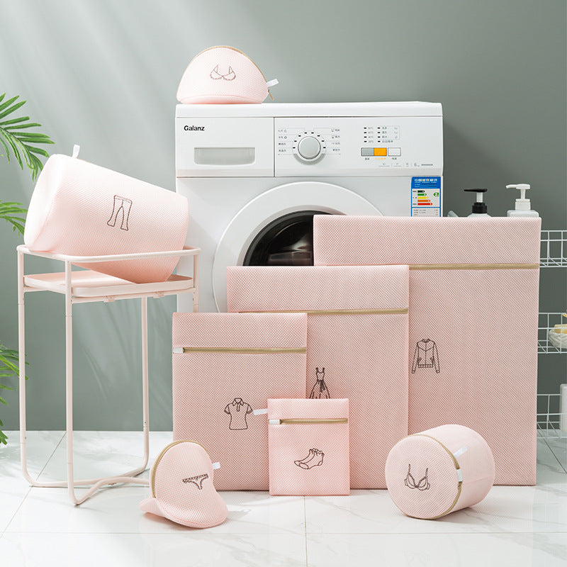 Mesh Laundry Protection Bag Set for Delicates and Shoes