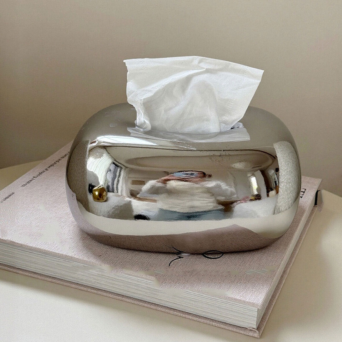 Modern Abstract Tissue Box Holder