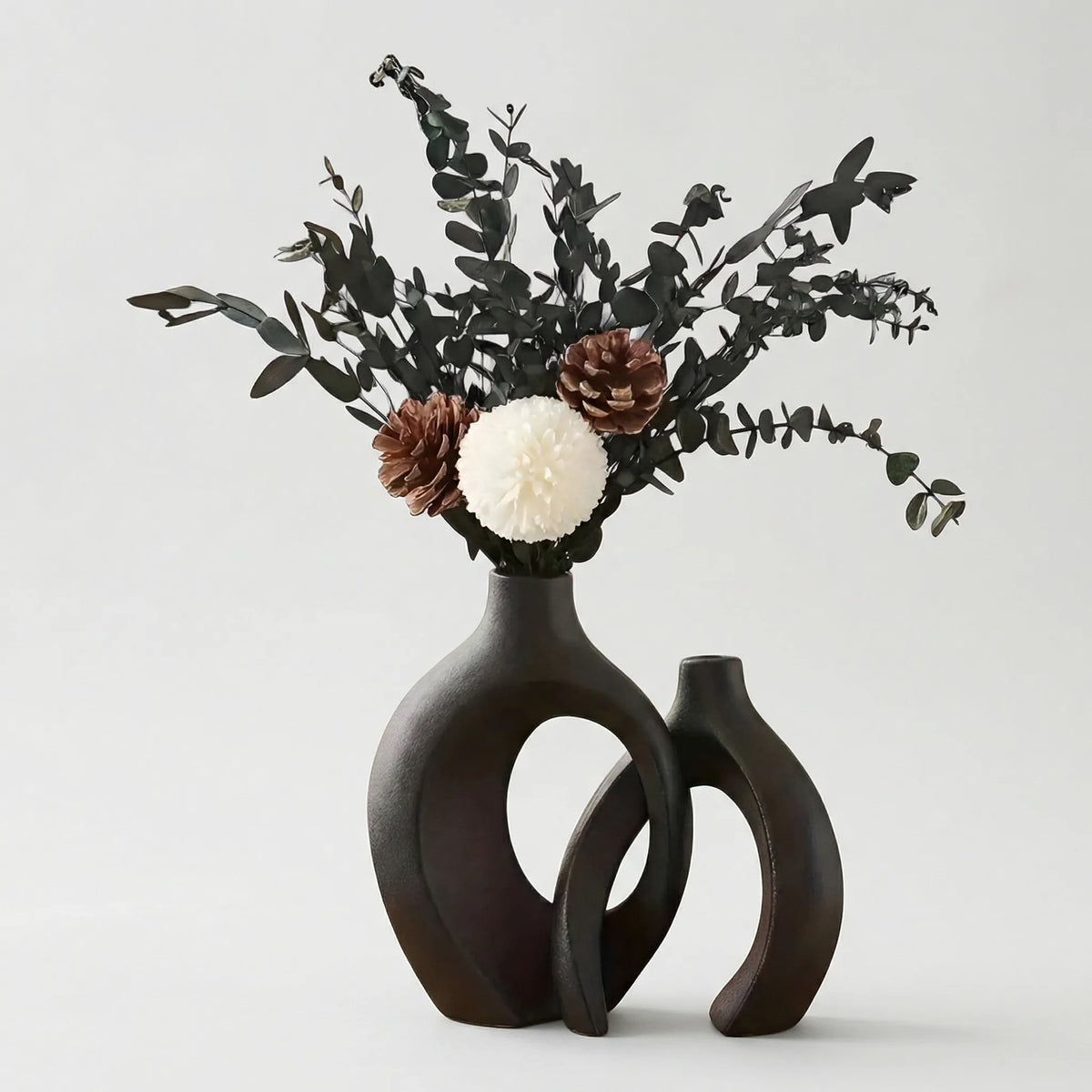 Modern Scandinavian Hollow Vase Set