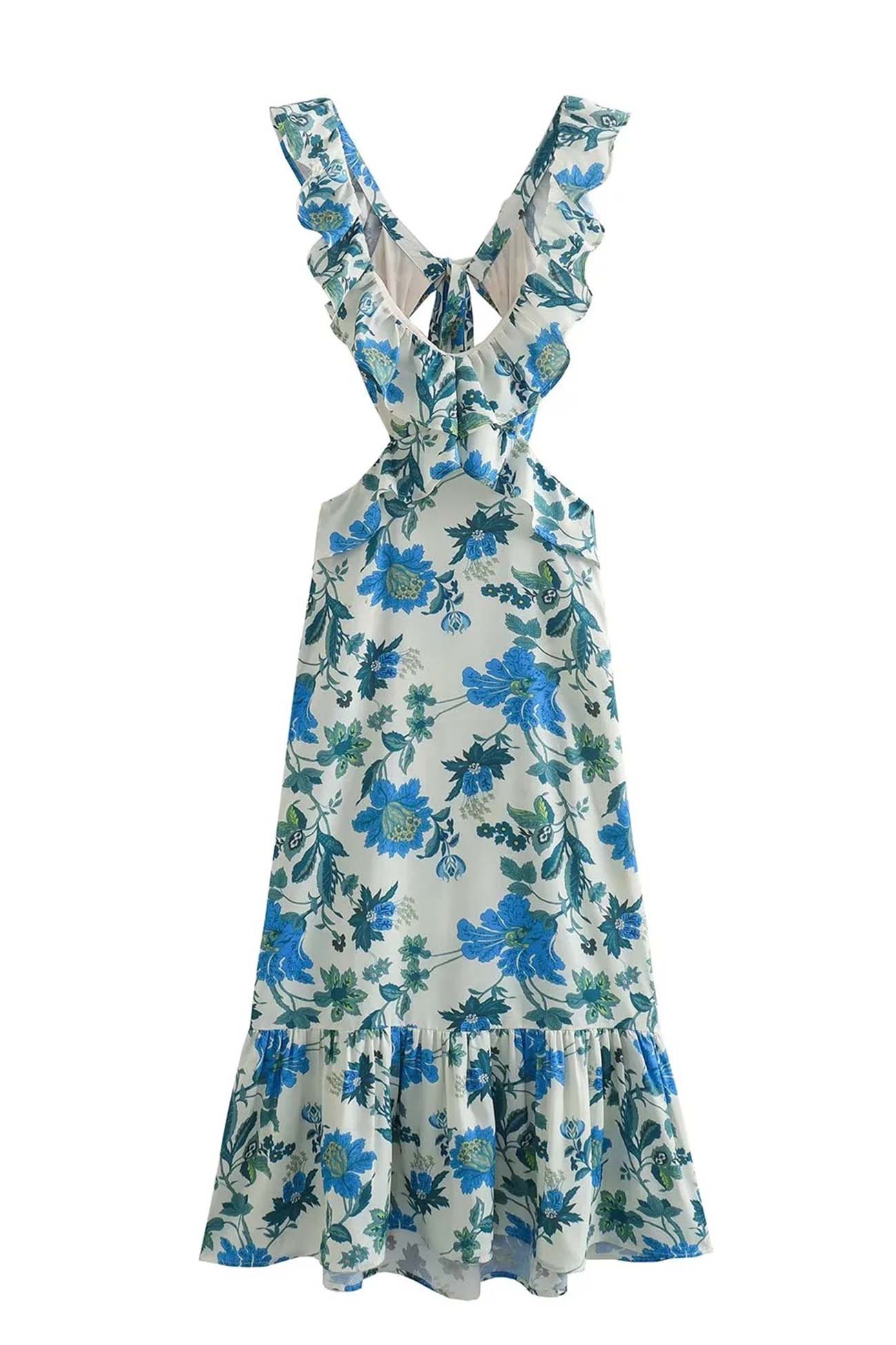 Image of Molly | Women's Sleeveless Maxi Floral Dress