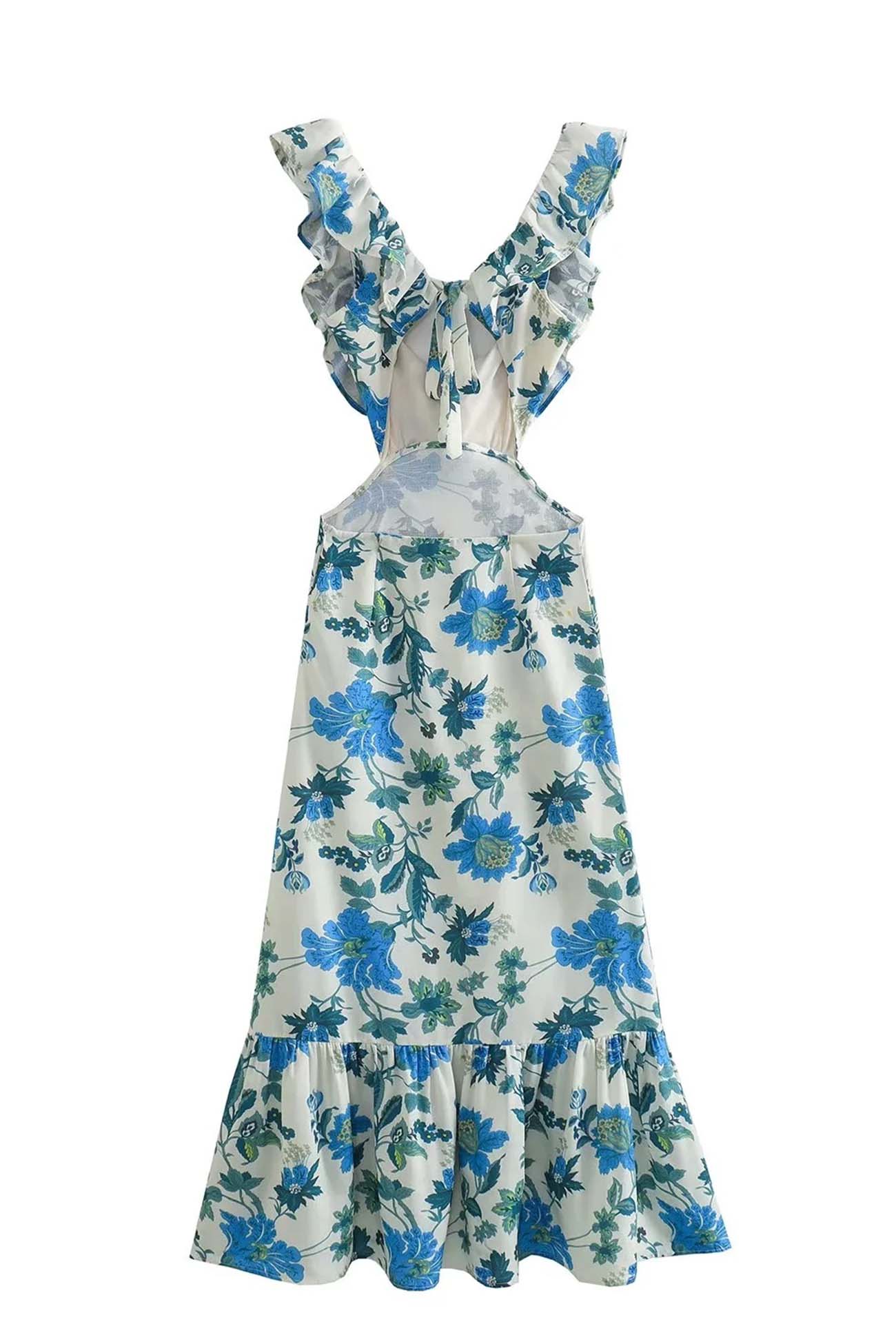 Image of Molly | Women's Sleeveless Maxi Floral Dress