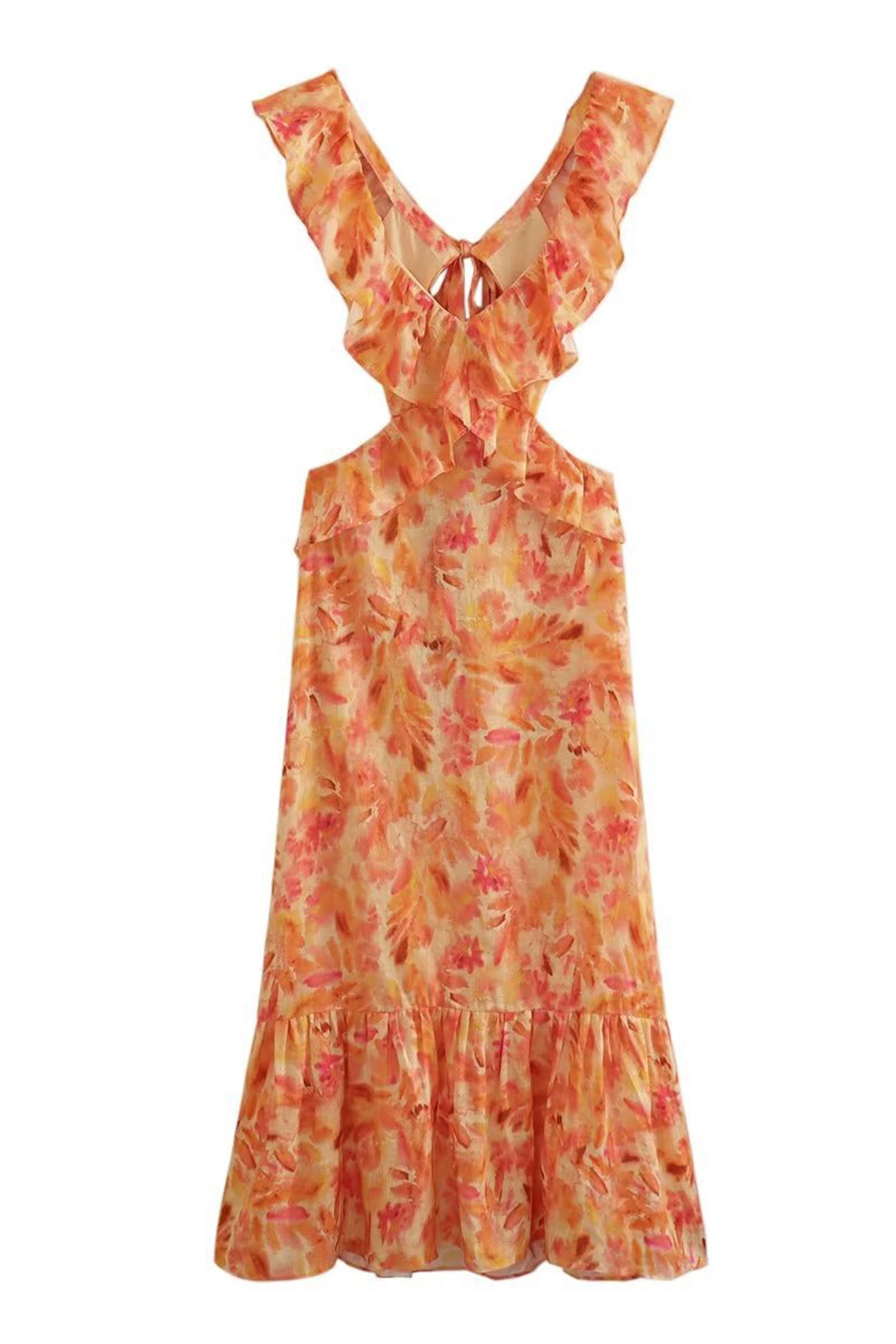 Image of Molly | Women's Sleeveless Maxi Floral Dress
