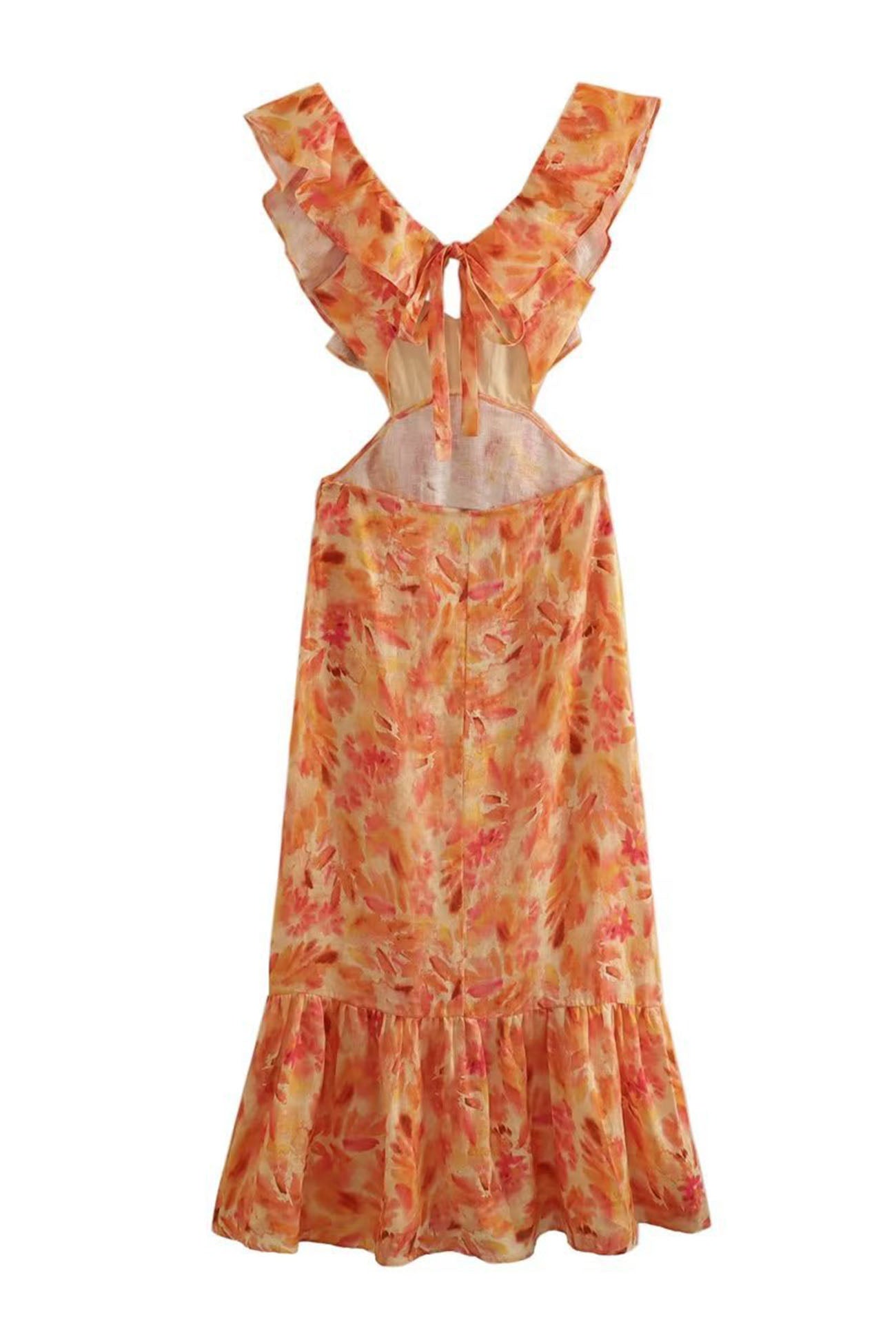 Image of Molly | Women's Sleeveless Maxi Floral Dress