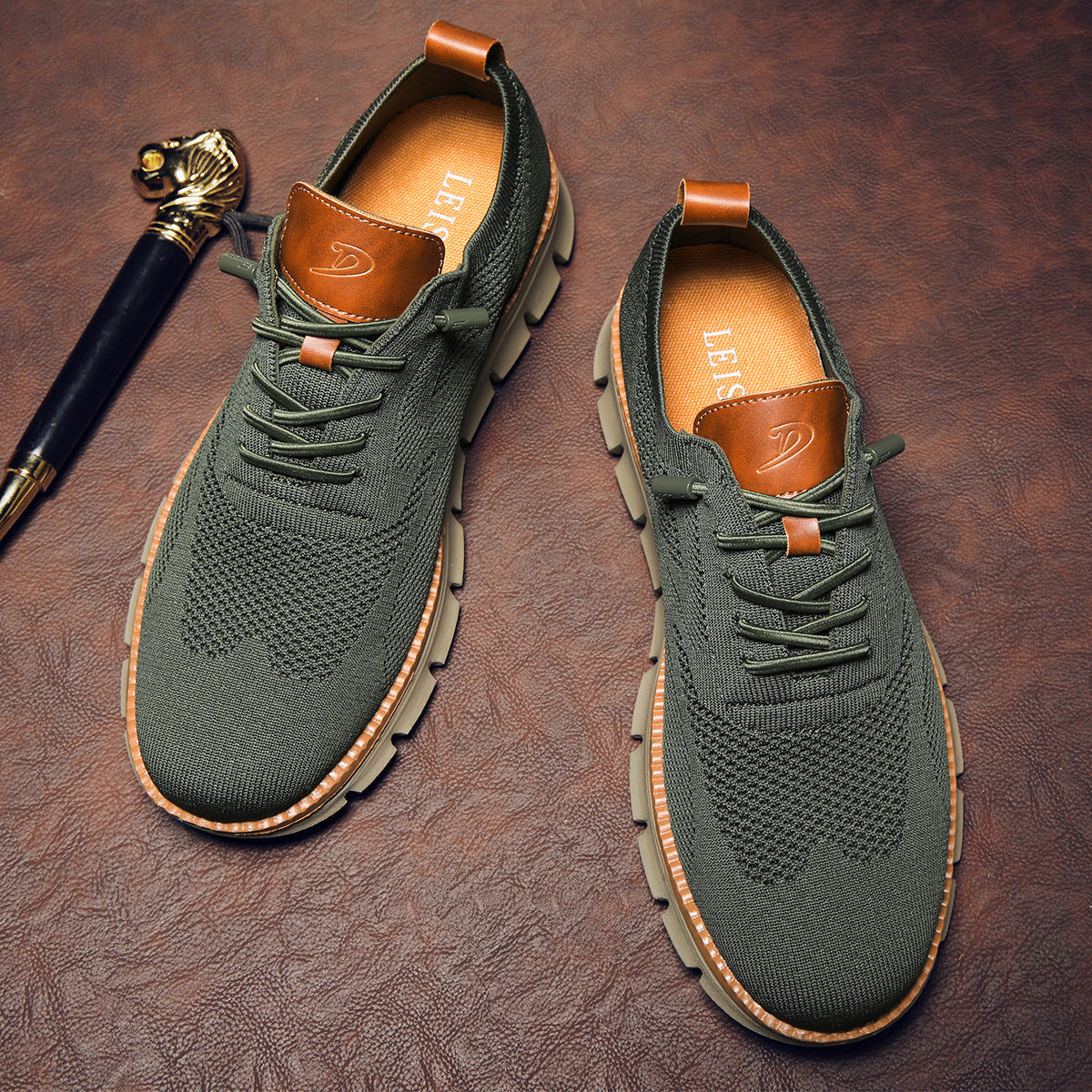 Image of Morgan | Men's Lace-Up Casual Sneakers