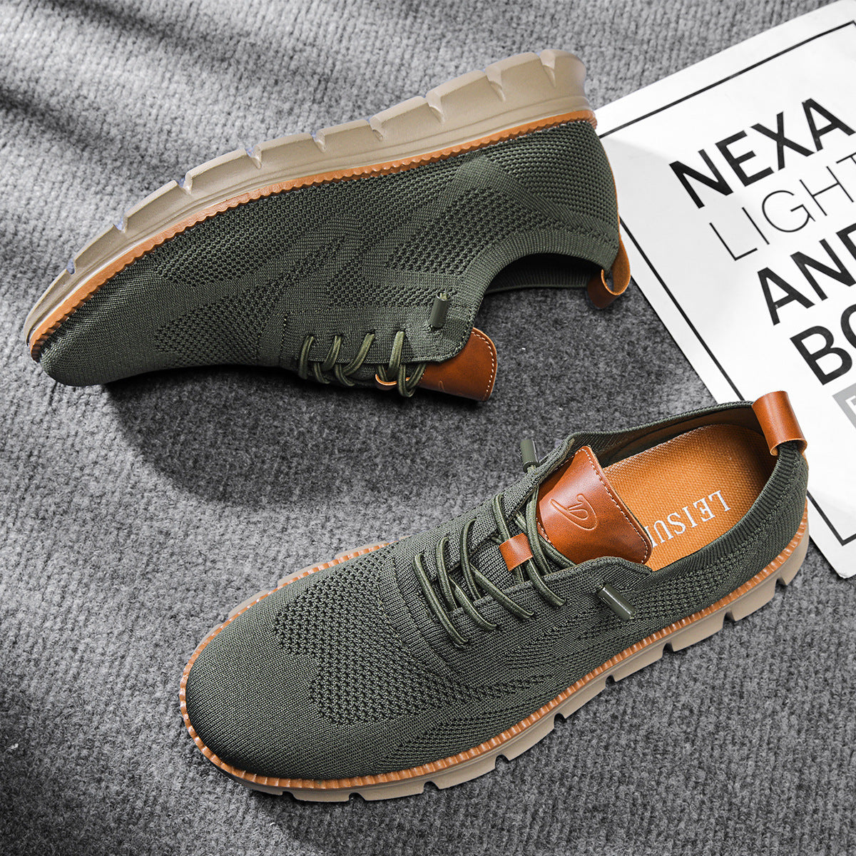 Image of Morgan | Men's Lace-Up Casual Sneakers